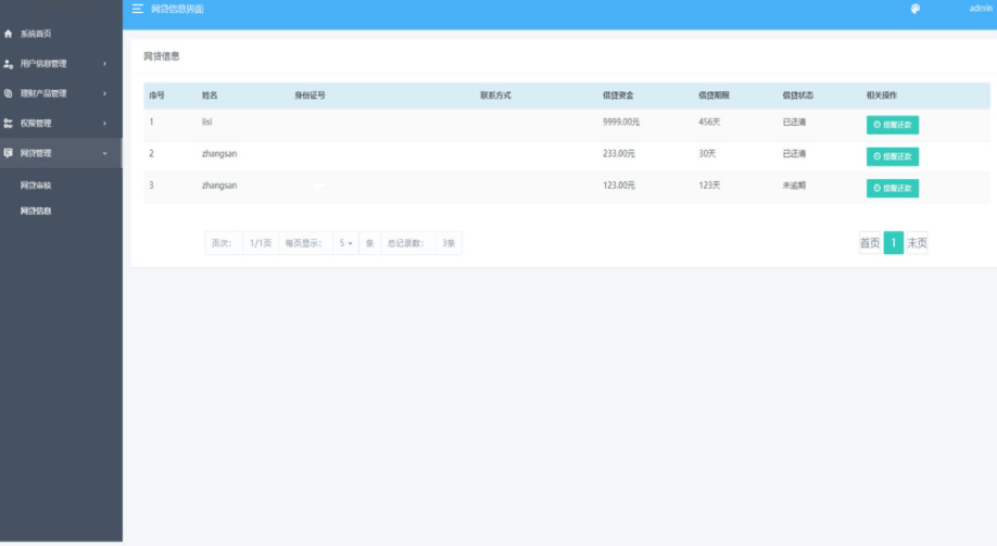 SpringBoot+mysql个人理财系统源码 java Web系统