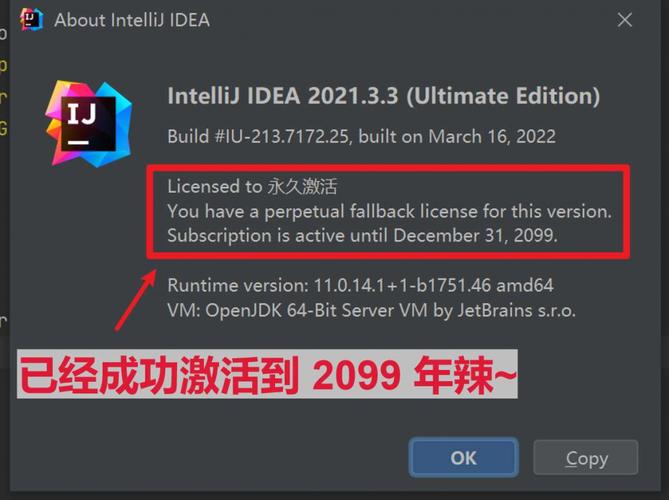 IDEA 2021.3.3最新激活破解教程（可激活至2099年，亲测有效）20230520