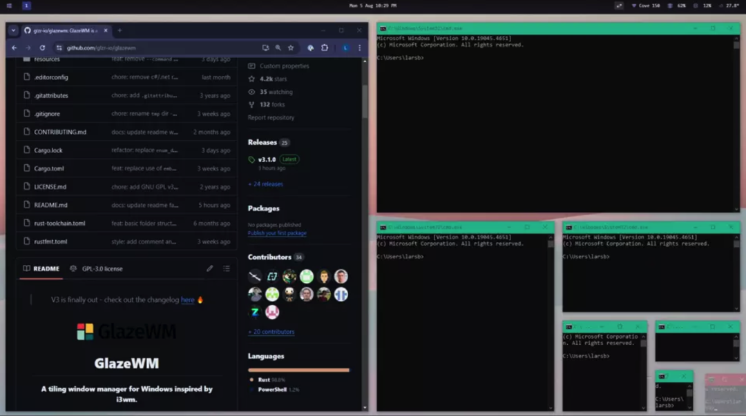Github上斩获9.4K星 !! Windows 必装,效率太6了
